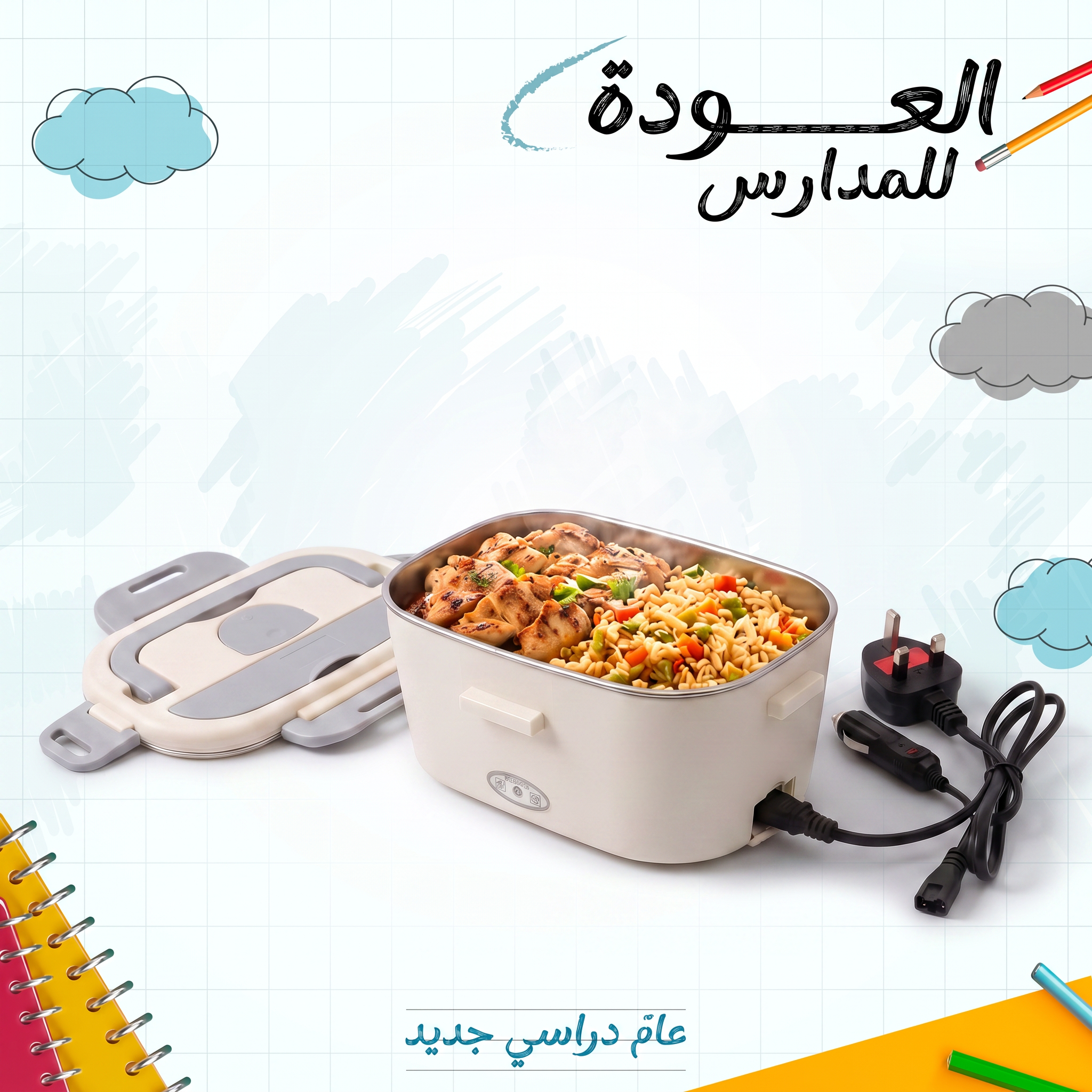 لانش بوكس كهربائي للتسخين