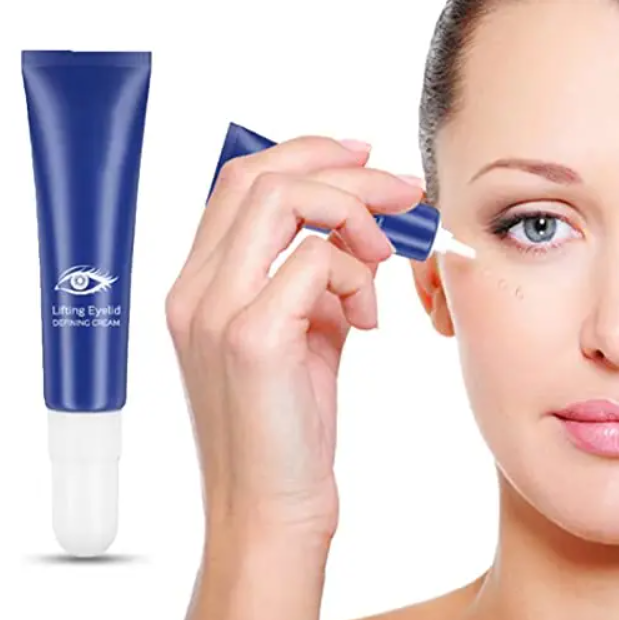 كريم التخلص من تجاعيد منطقة العين+ gua sha لعلاج الانتفاخ وشد الوجه