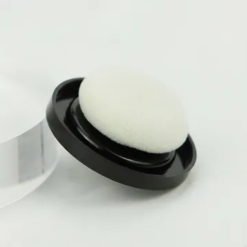 فرشاة فرد الشعر الحلقية مع بودرة لتكثيف وإخفاء فراغات الشعر للرجال والنساء