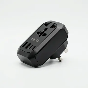 عرض شاحن كل منزل متعدد المداخل (2 مدخل Type -C + مدخلين USB + مدخل فيشة ) بسرعة 20 W  سعر الجملة + مفتاح غالق لكاميرا الجوال