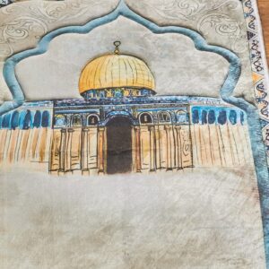 مصلية مبطنة مانعة للانزلاق + سبحة