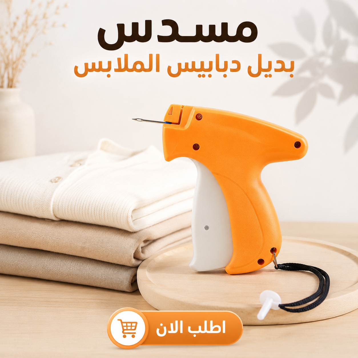 مسدس بديل دبابيس الملابس