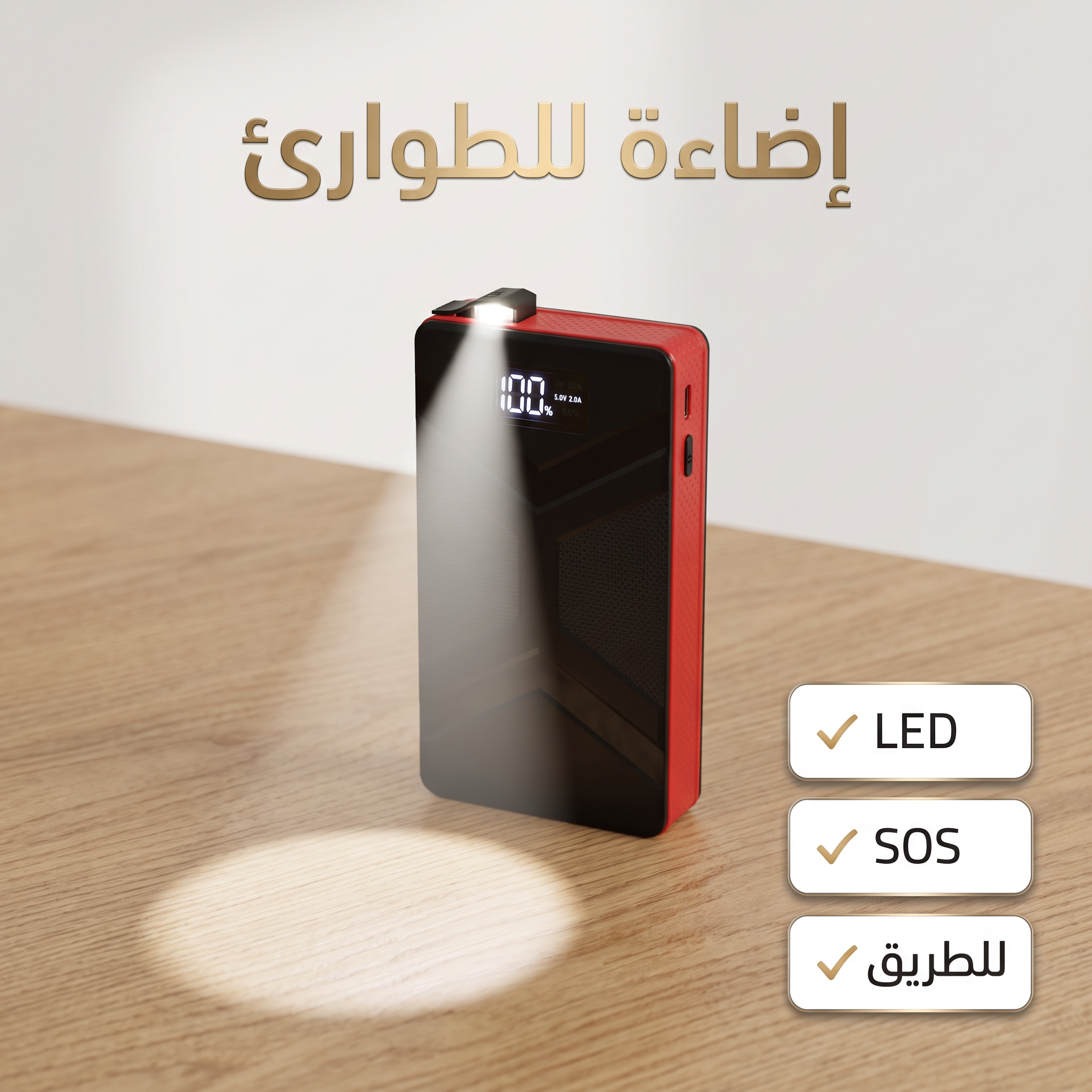 باور بانك HONTON لتشغيل بطارية السيارة