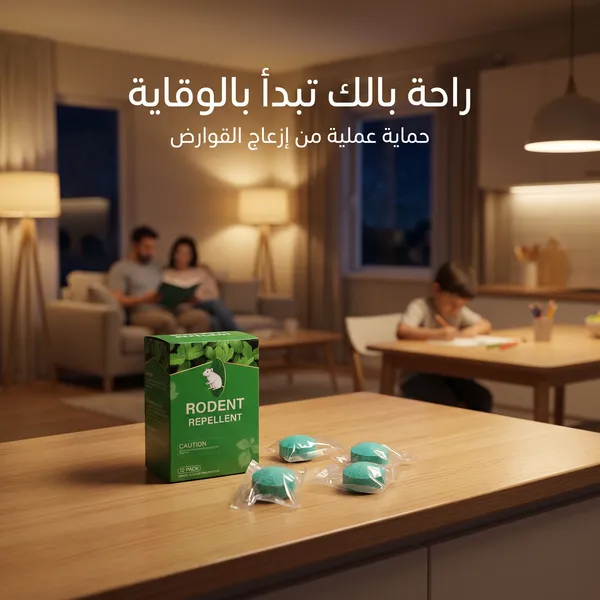 أقراص طاردة للفئران صلبة بتركيبة نباتية، الأكثر مبيعًا