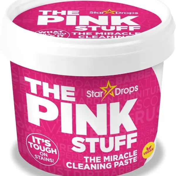 عرض جهاز تنظيف بالبخار بالضغط العالي شكل دائري + معجون التنظيف الجبار The Pink Stuff