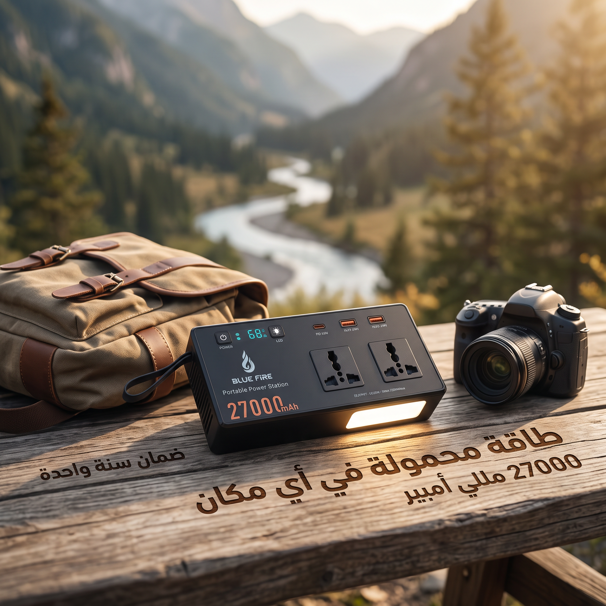 محطة طاقة محمولة BLUE FIRE CN150 بقدرة 150W