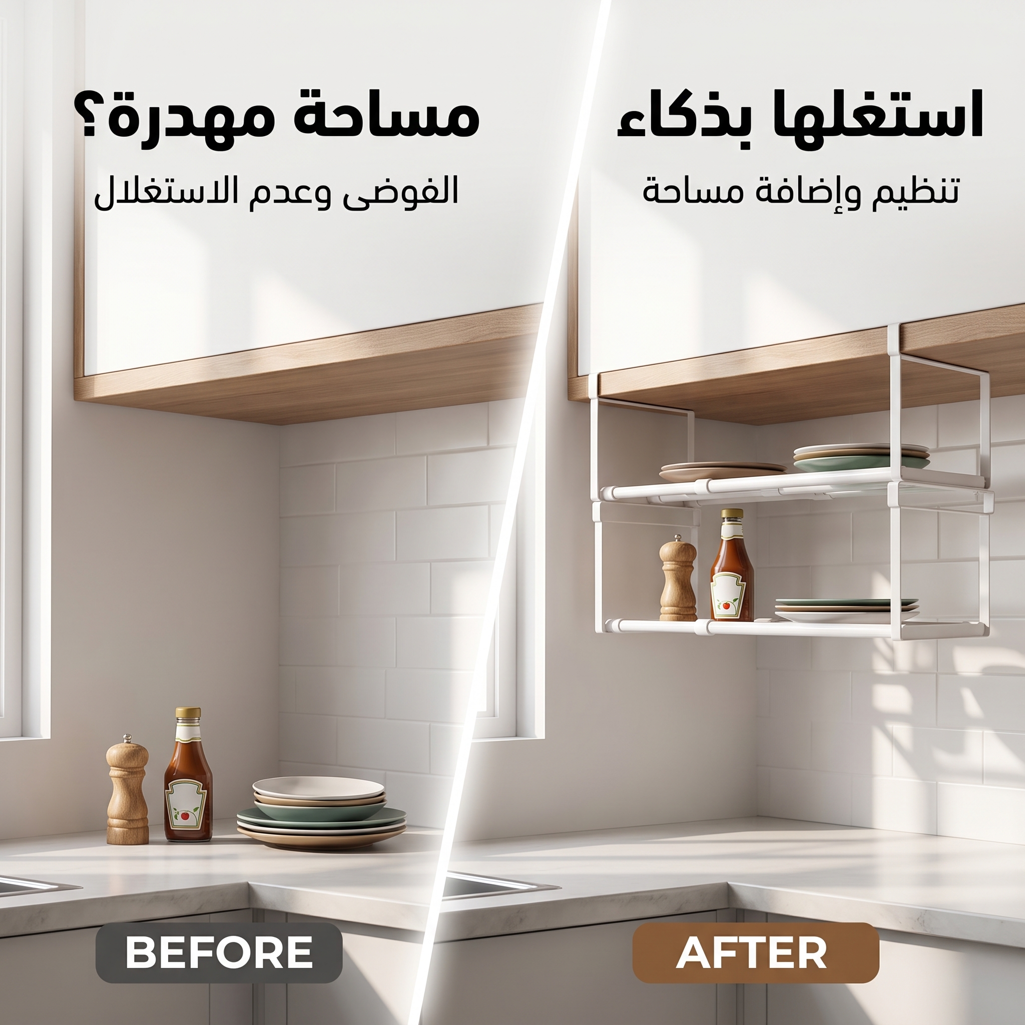 رف على كيفك المتمدد (بدون تخريم)