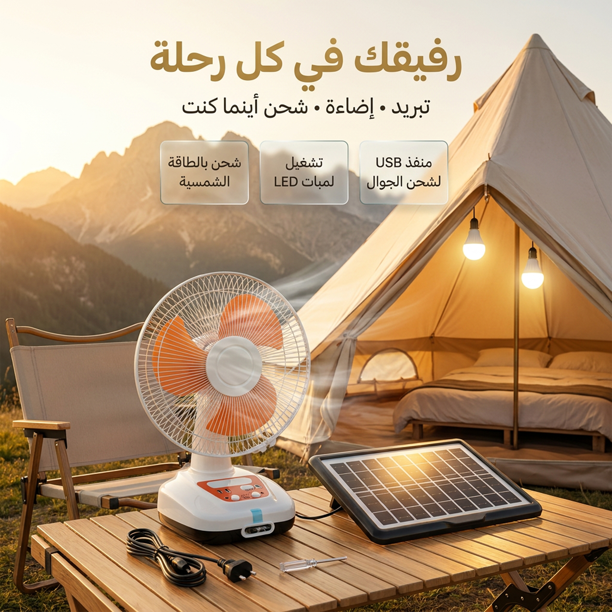 مروحة شحن متعددة الاستخدامات JG-2312 من جينريك متجر كروفيا - kroviaa