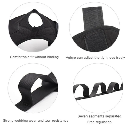 • 1 × حزام تمدد القدم والساق لليوغا