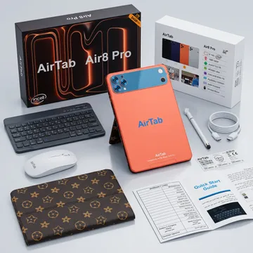 تابلت Airtap Air 8  (بضمان عام ) + كيبورد و ماوس بلوتوث