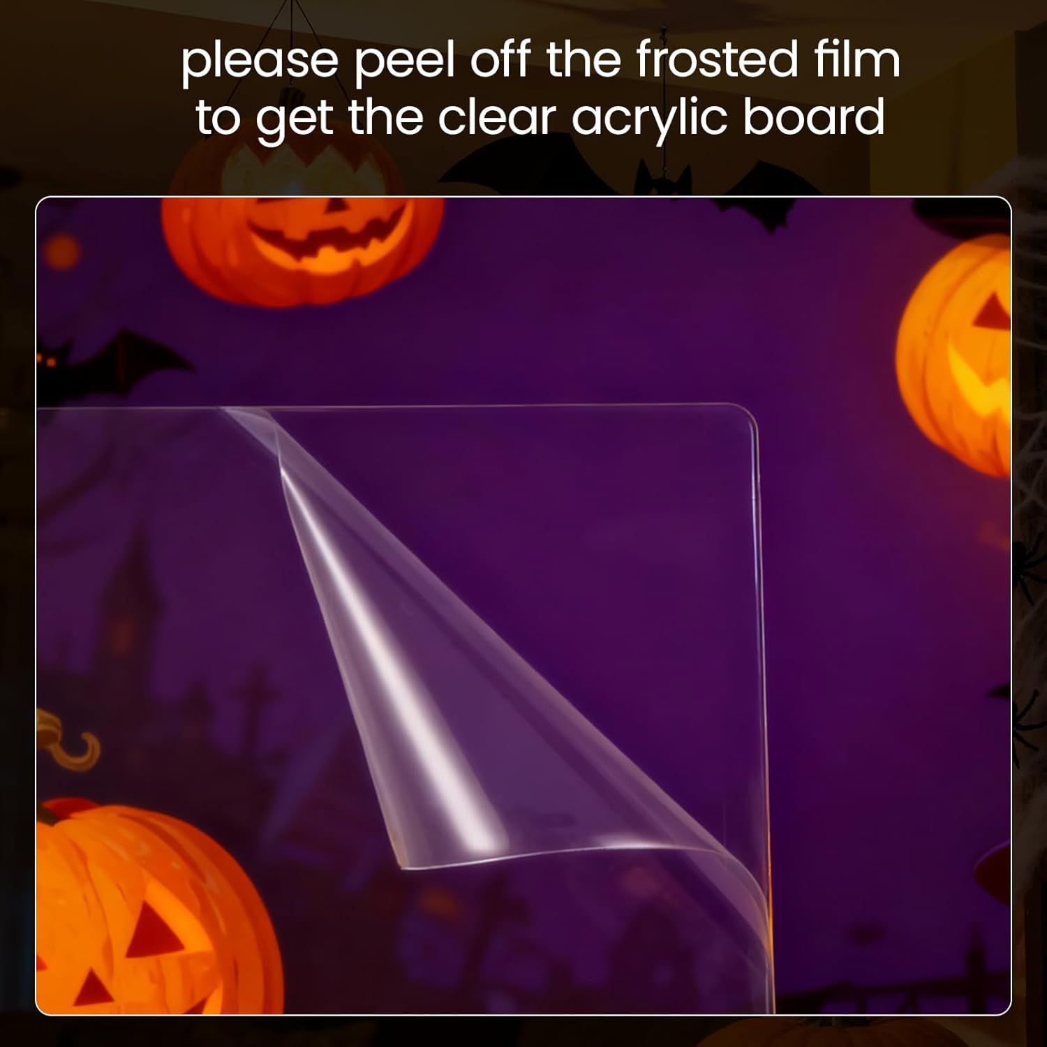 لوح أكريليك قابل للمسح مع ضوء - 6