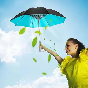 عرض سريع مظلة شمسية مع مروحة رذاذ للحجاج شمسية تبريد محمولة بمروحة ورذاذ مياه – حماية UV قابلة للطي للسفر والخروجات الصيفية
استمتع بأجواء صيفية أبرد وانت خارج البيت مع شمسية التبريد الذكية المزودة بمروحة ورذاذ مياه منعش.
توفر حماية قوية من أشعة الشمس