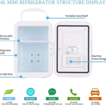  ثلاجة السيارة و المنزل 4 لتر