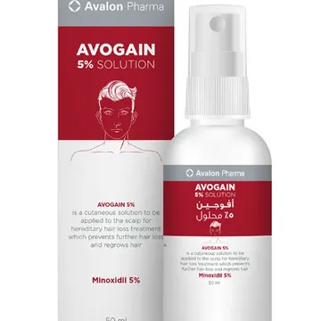  مجموعة أفوجين بخاخ 5% مينوكسيديل