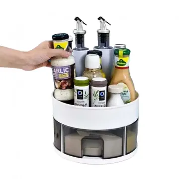  رف التخزين المدور العملى