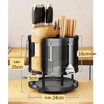  حامل سكاكين و مستلزمات المطبخ الامن