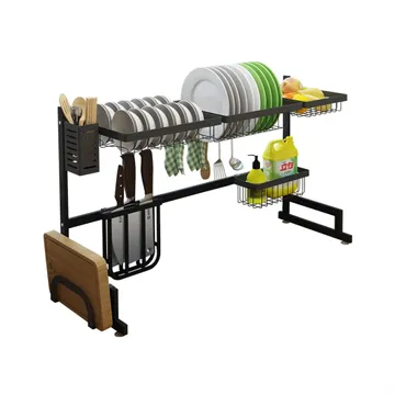  منظم ومجفف الصحون مقاوم الصدا