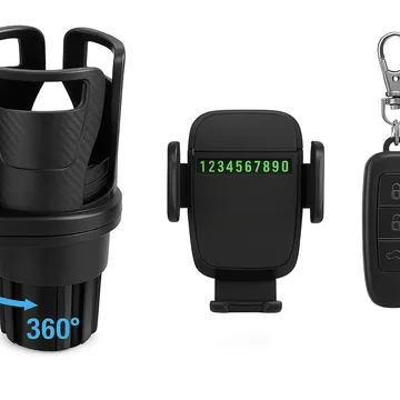 عرض  المفتاح الذكي ناسخ الأزرار+360 حامل هاتف LISEN بضمان عام+حامل اكواب للسيارة