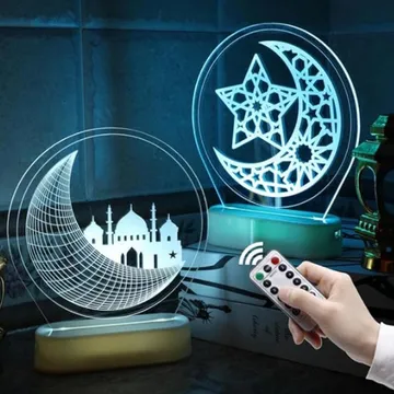  ديكور رمضان مضئ