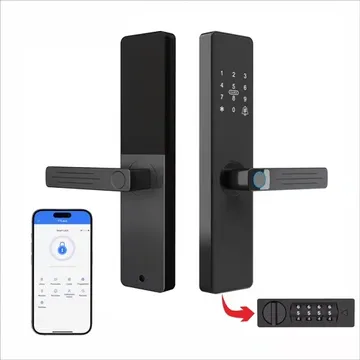 🔒 قفل باب ذكي ببصمة وواي فاي – أمن بيتك في لمسة واحدة!