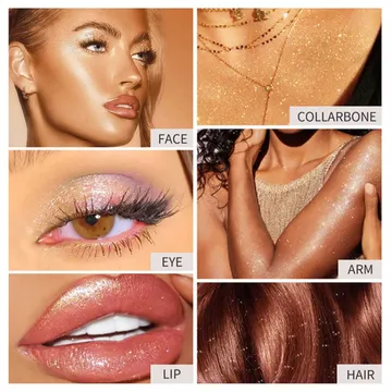  هايلايتر الوجه يإسفنجة