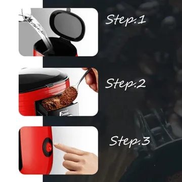  صانعة قهوة الاسبرسيو بكوبين 450W