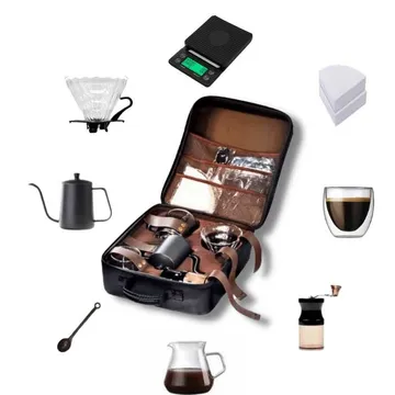  طقم صنع القهوة و الشاي المتنقل