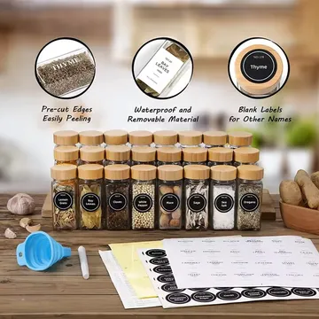  زجاجات التوابل المنزلية 120 مل