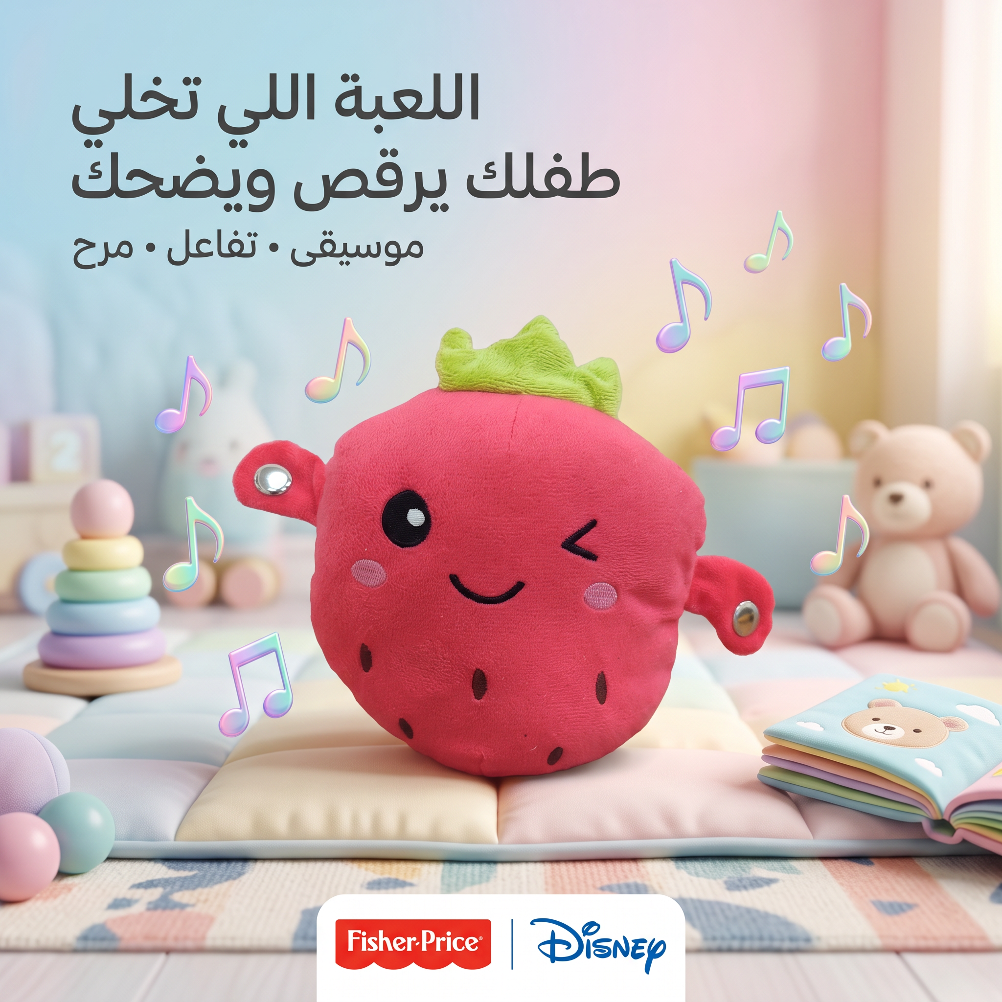 لعبة بيانو إيقاعية تعمل بالحث الحراري
