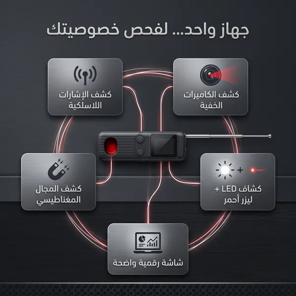 كشف اجهزة التجسس الخارق