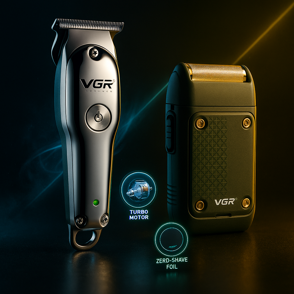 عرض ماكينة تنعيم VGR 353 + ماكينة حلاقة  VGR071 - 8