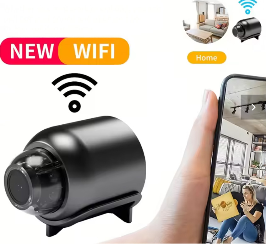 عرض قطعتين كاميرا x5 Mini WiFi IP 1080P HD كاميرا مراقبة سلكية مسجل عن بعد للهواتف الذكية