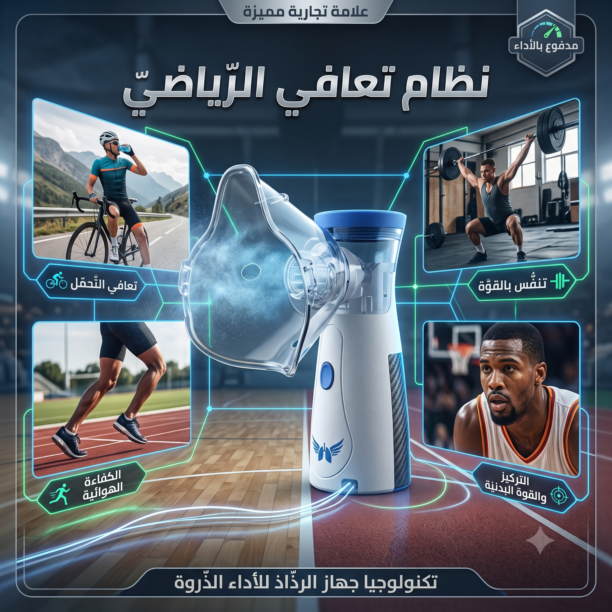 جهاز التنفس للرياضيين 