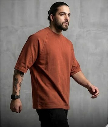 التيشرت البيزك البني مقاس اتنين اكس - 3