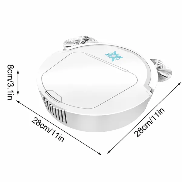 مكنسة روبوت Smart Home ضمان 6 أشهر + طقم شموع للديكور هدية