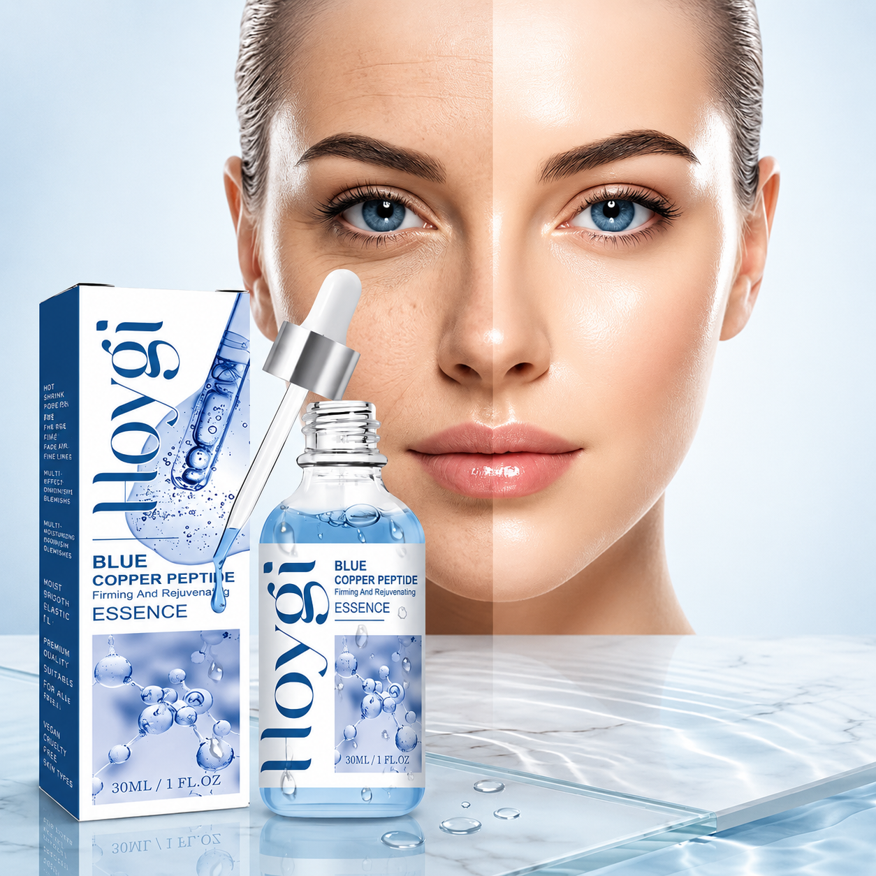 عرض سيرم Blue PePtide + lifting mask لشد الوجه 