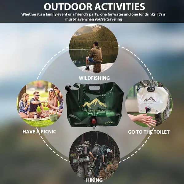 خزان ماء متنقل للتخيم