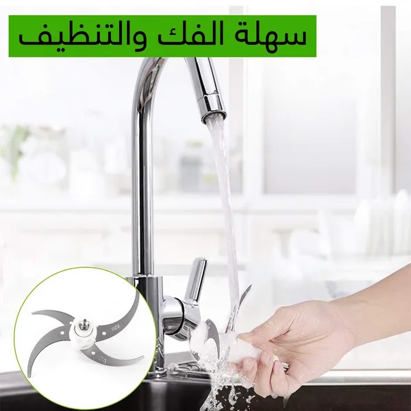 مفرمة اللحوم 3 لتر بضمان عامين Denx