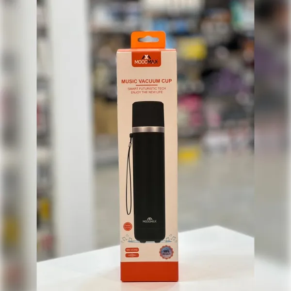 حافظة مشروبات Moog max الذكية مع سبيكر L