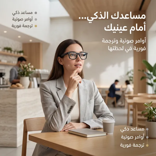 نظارة بكاميرا حديثة