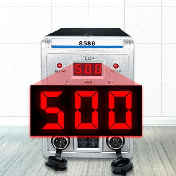 محطة لحام 2 في 1 مع مسدس حراري 700 واط