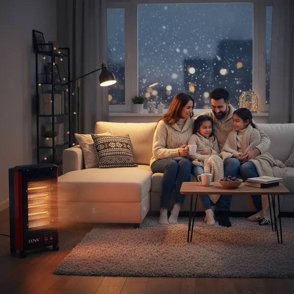 دفاية وسخان كهربائي 5 اتجاهات بضمان عامين