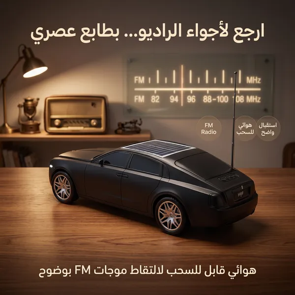 راديو على شكل سيارة