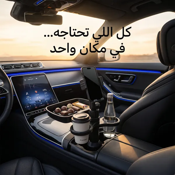 • حامل الجوال و طعام السيارة