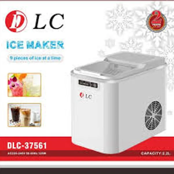 صانعة ثلج 1.3 لتر في 6 دقائق بضمان عامين من DLC