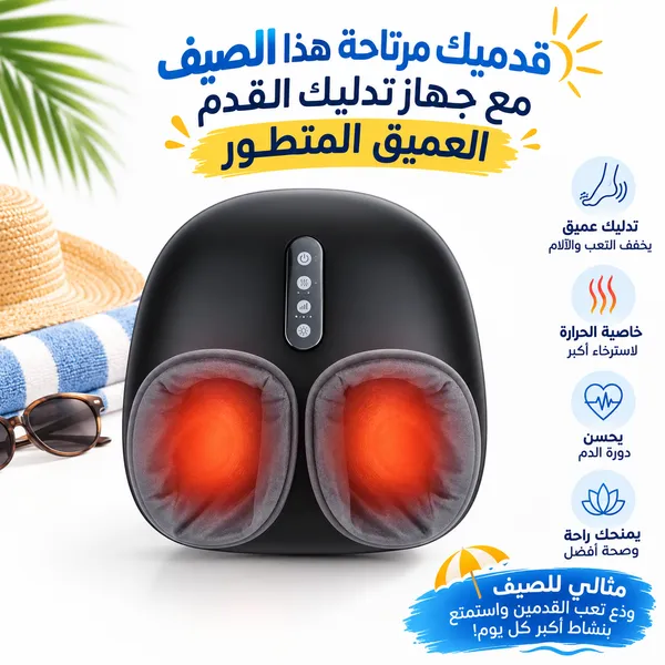 جهاز تدليك القدم العميق المتطور