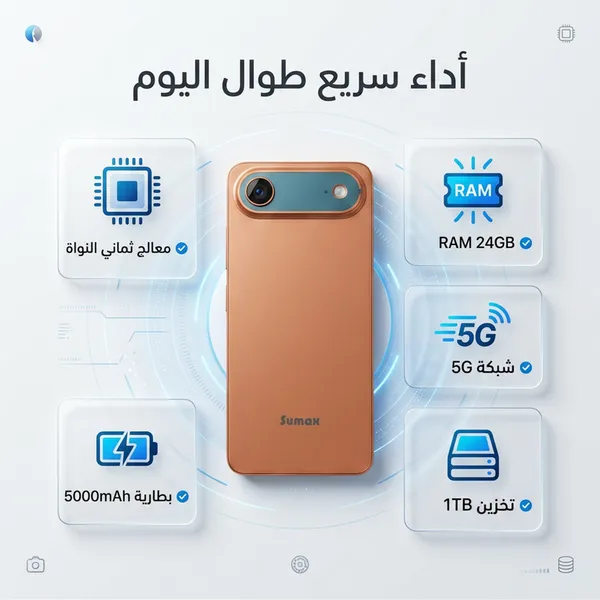 جوال SUMAX AIR ضمان عام