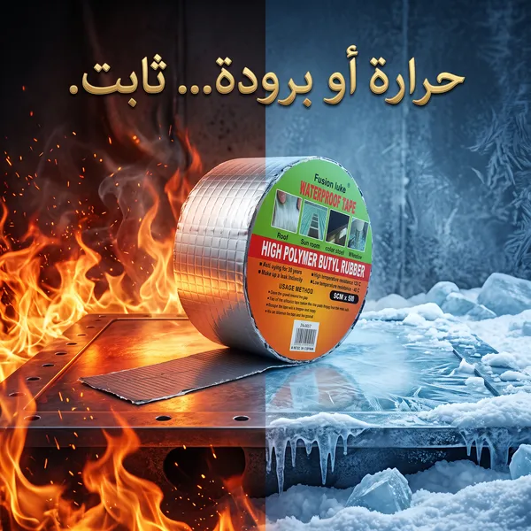 • شريط لاصق حراري 5 متر