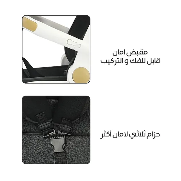 دراجة ثلاثية العجلات للأطفال بمقعد قابل للعكس
