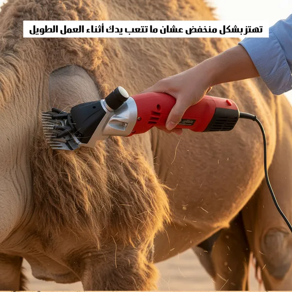 ماكينة قص شعر الحيوانات والمواشي 500 واط – بسلك